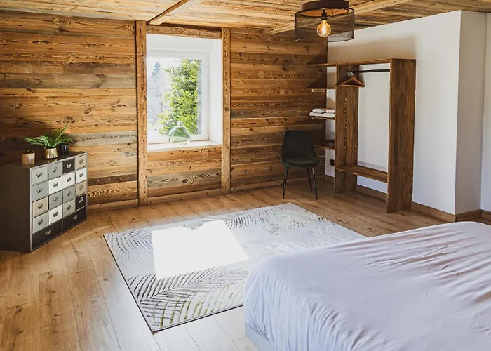 La Charbonniere, Grand Haut-de-gamme Avec Jacuzzi Et Sauna Жерарме